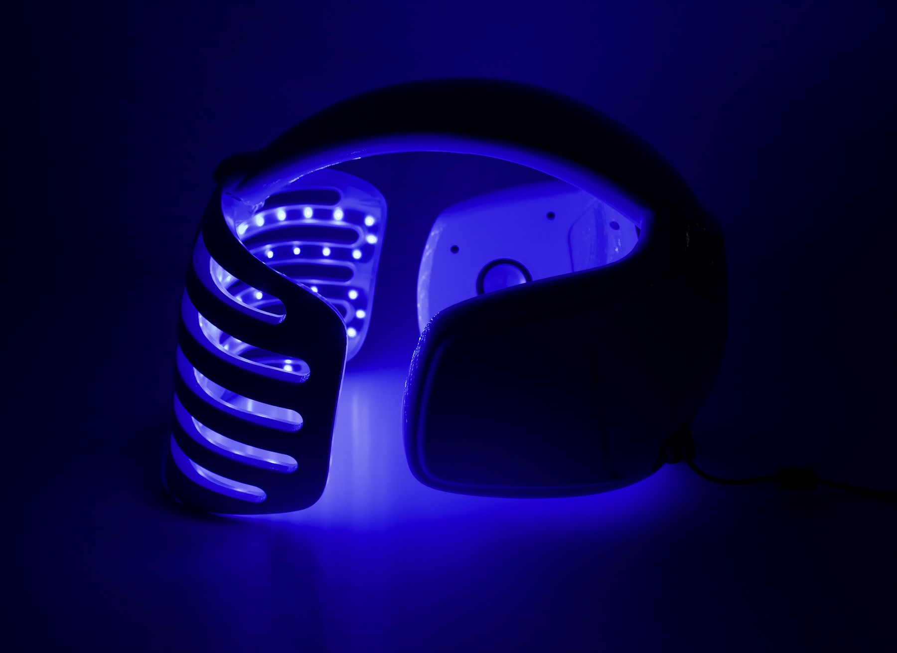 Blue LED detail
