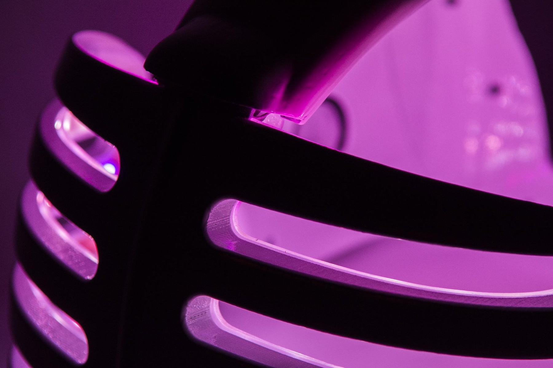 Pink LED detail